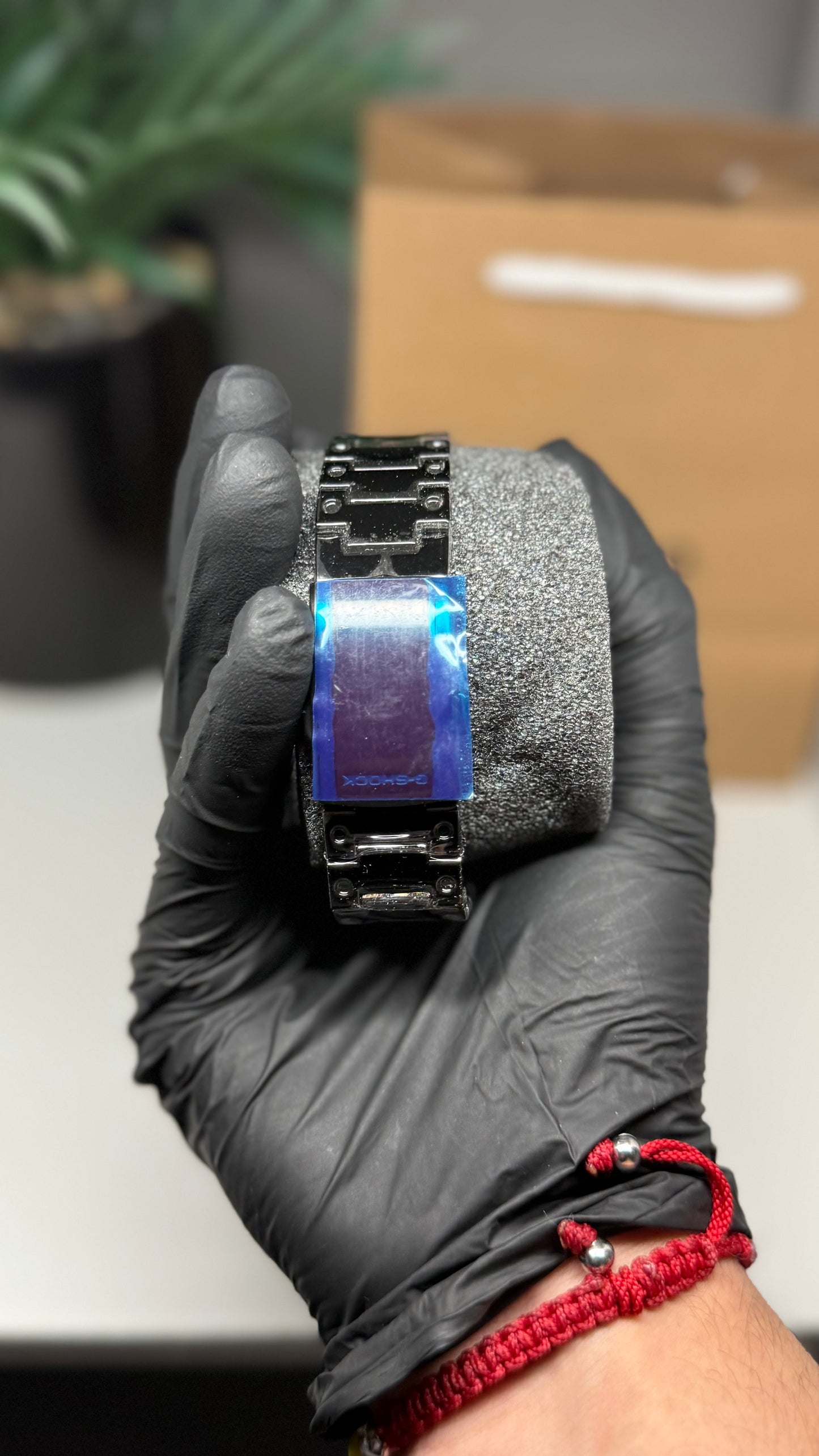 Black cat G shock 