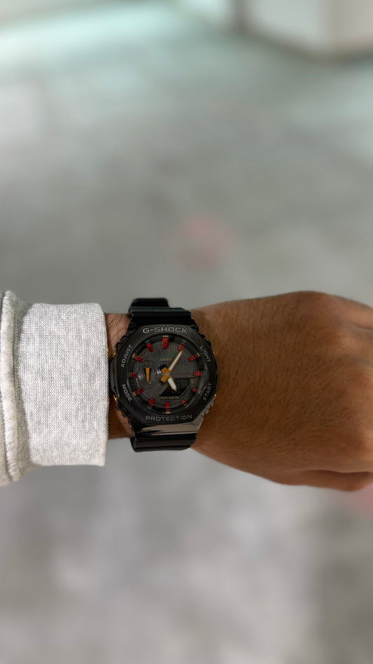 G-Shock GA-2100 Black & Gold Edition