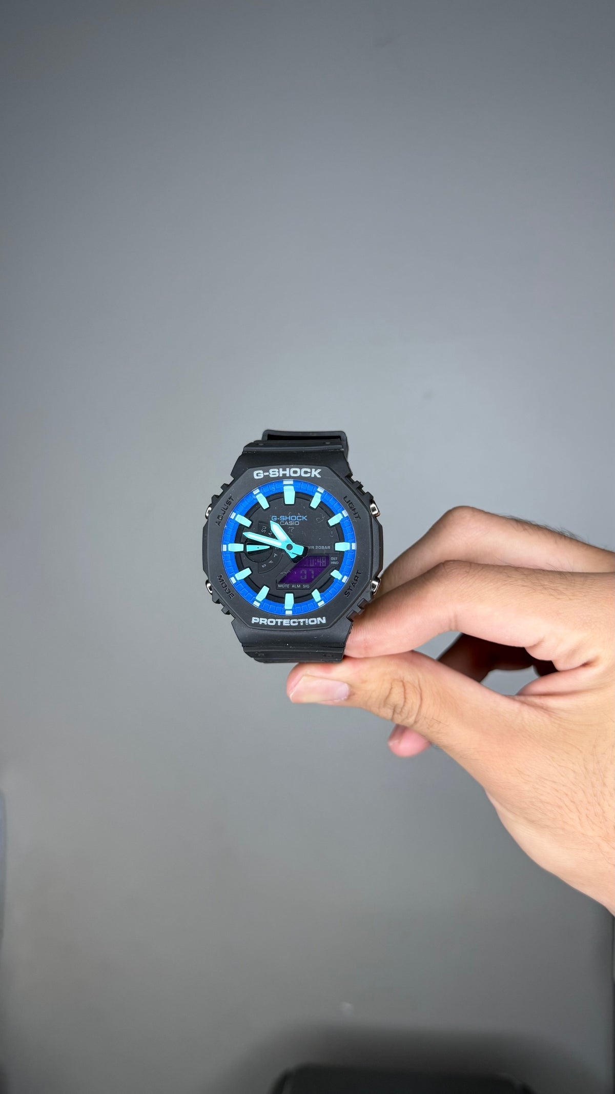 Black & Blue G-Shock Watch