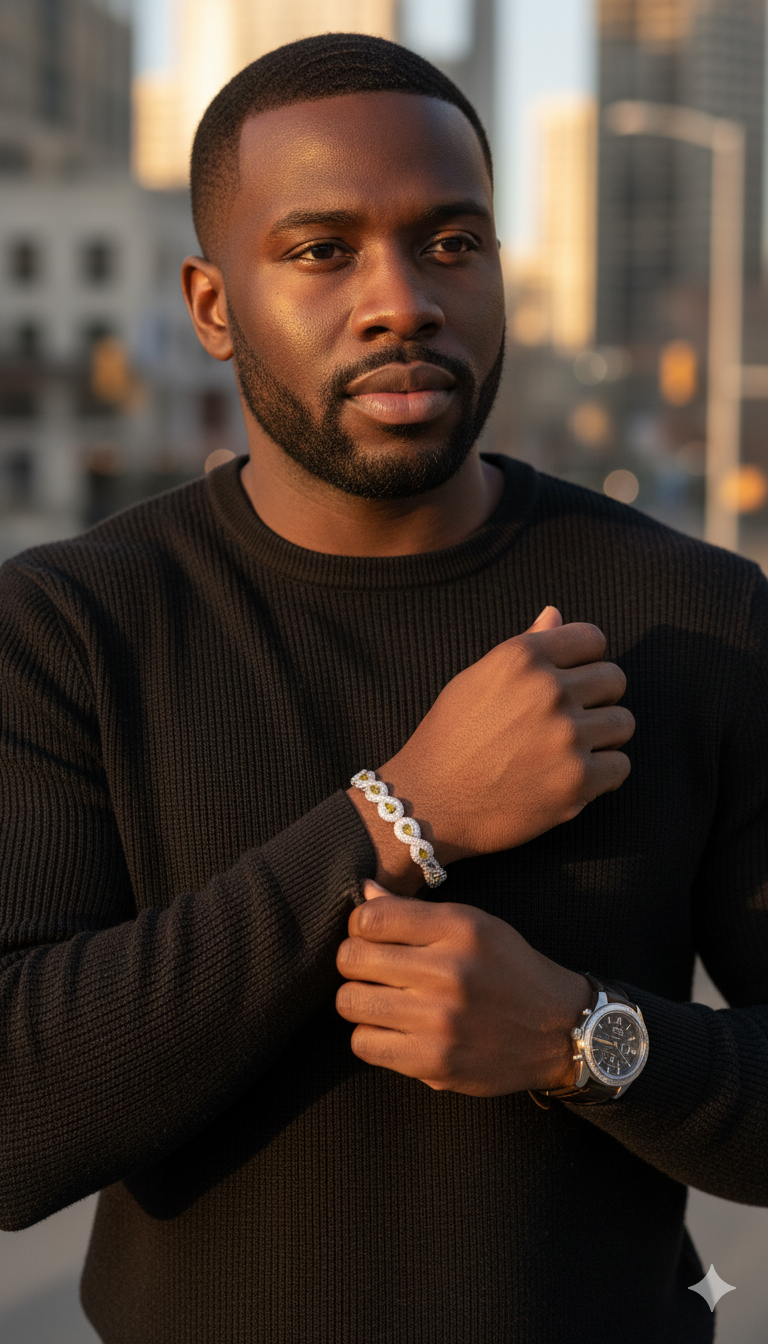 3mm Infinity Moissanite Bracelet – VVS Shine