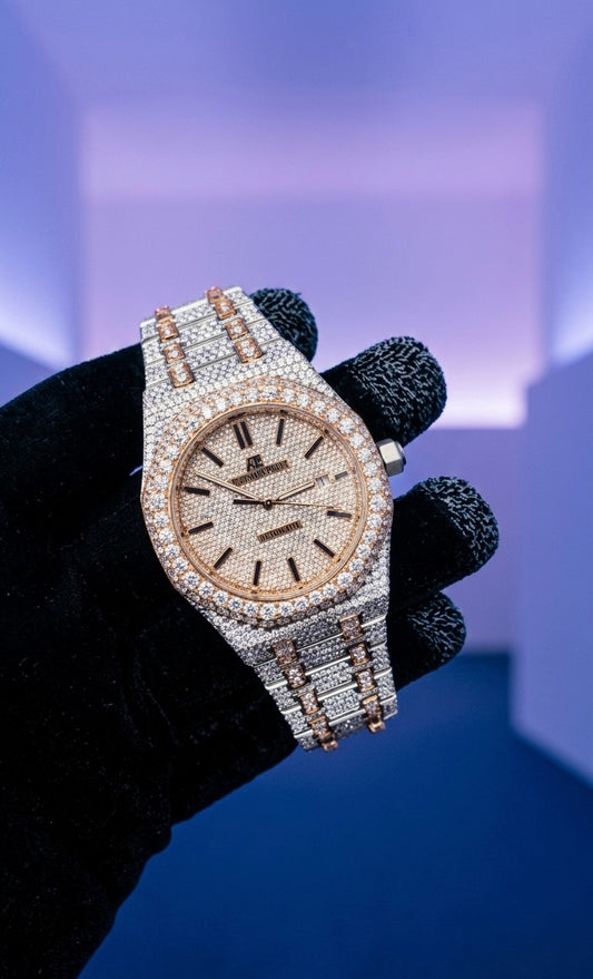 2 Toned Lab grown Watch
