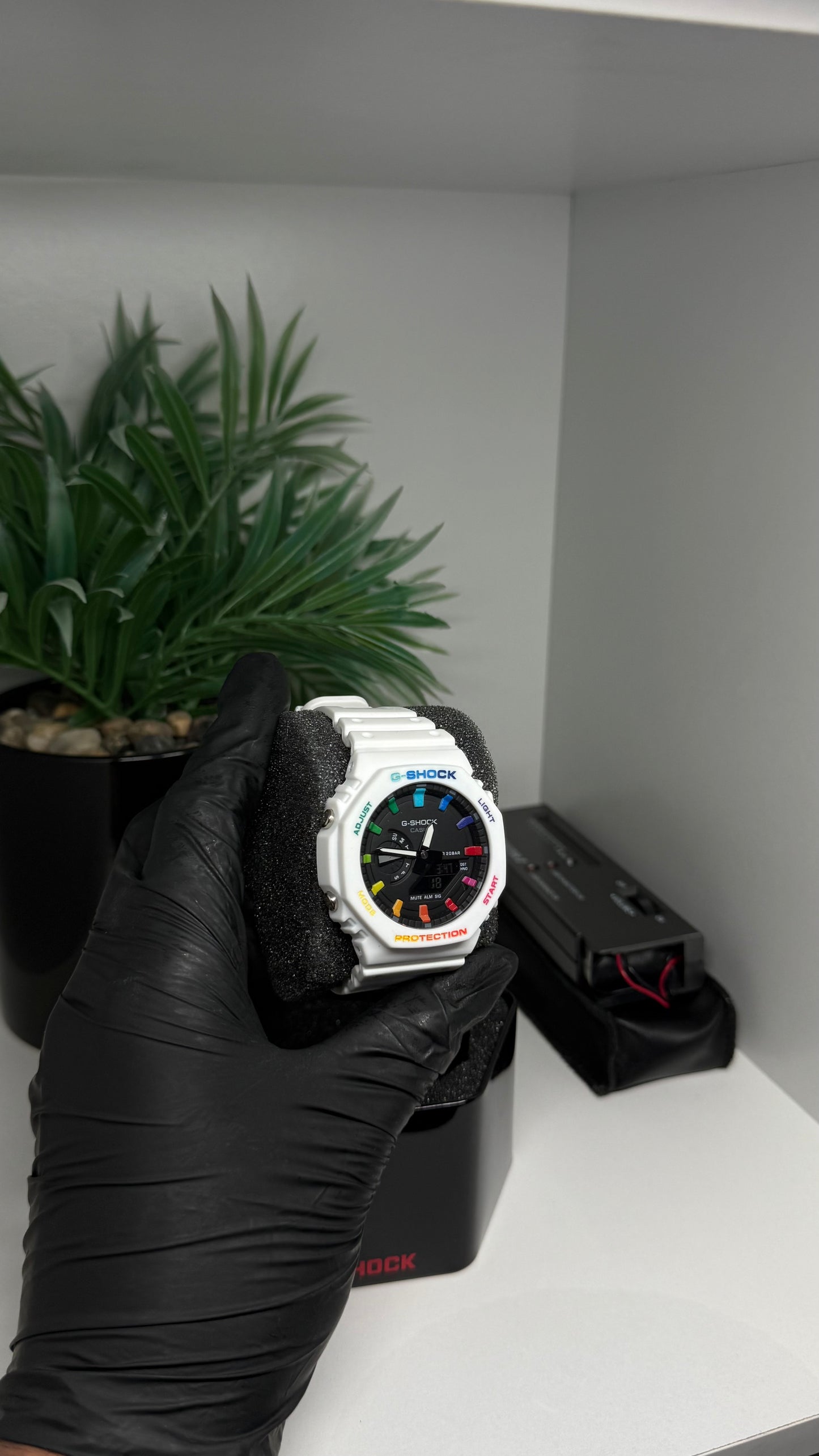 Custom white skittles Shock  🍬￼