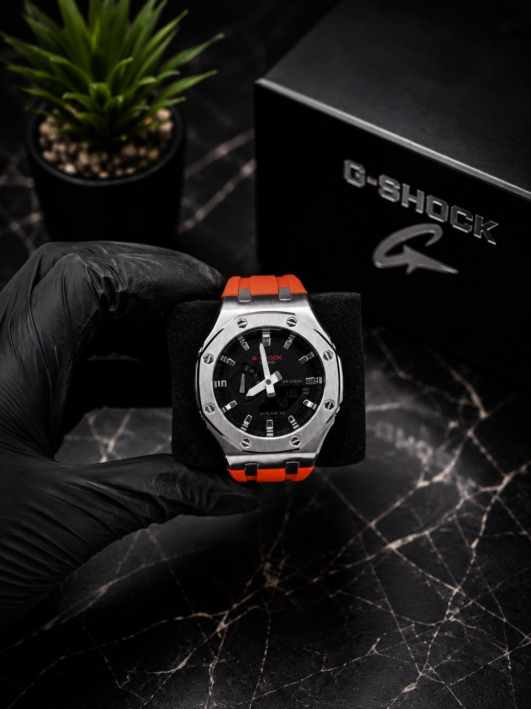Orange G shock mod