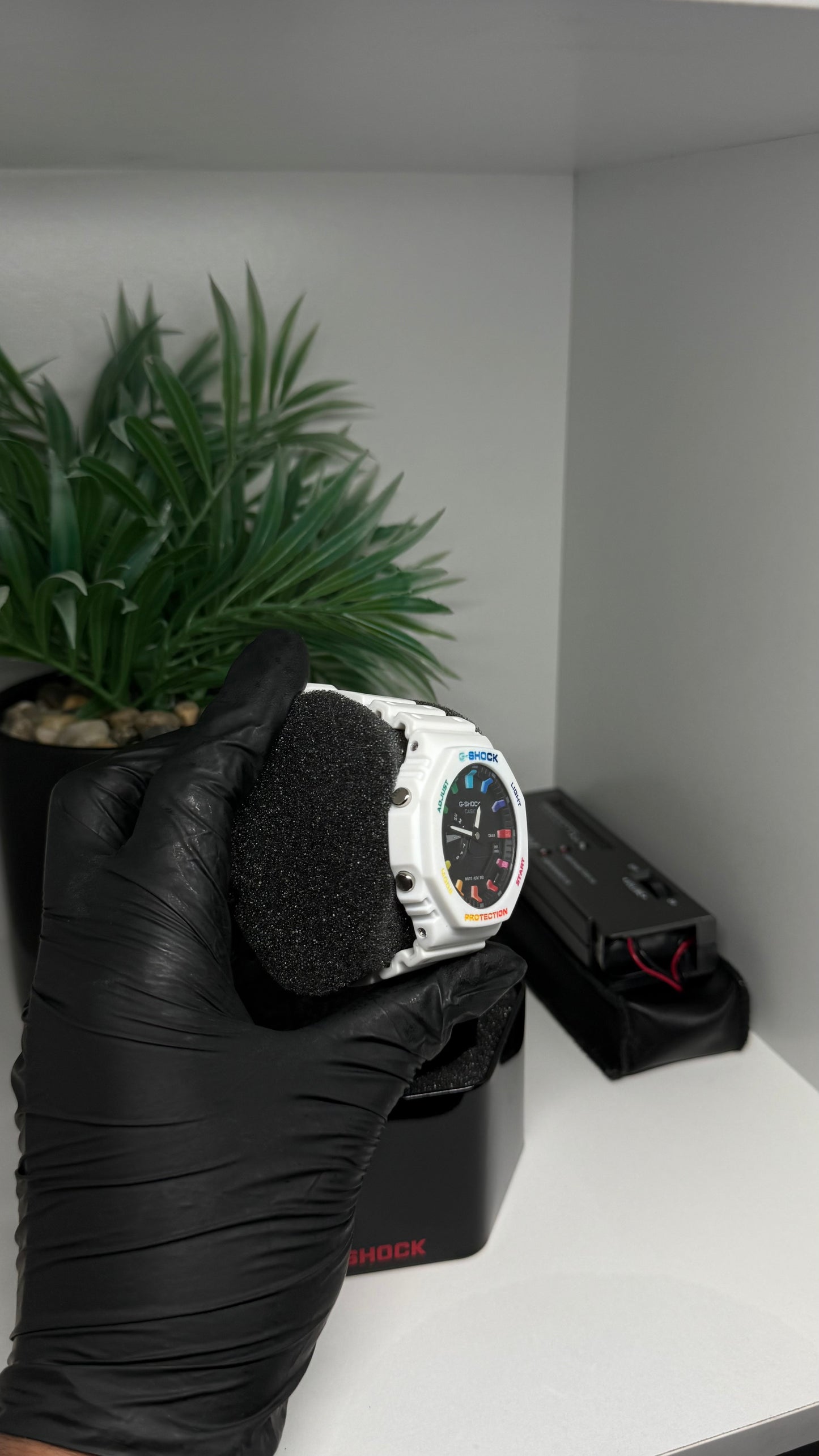 Custom white skittles Shock  🍬￼