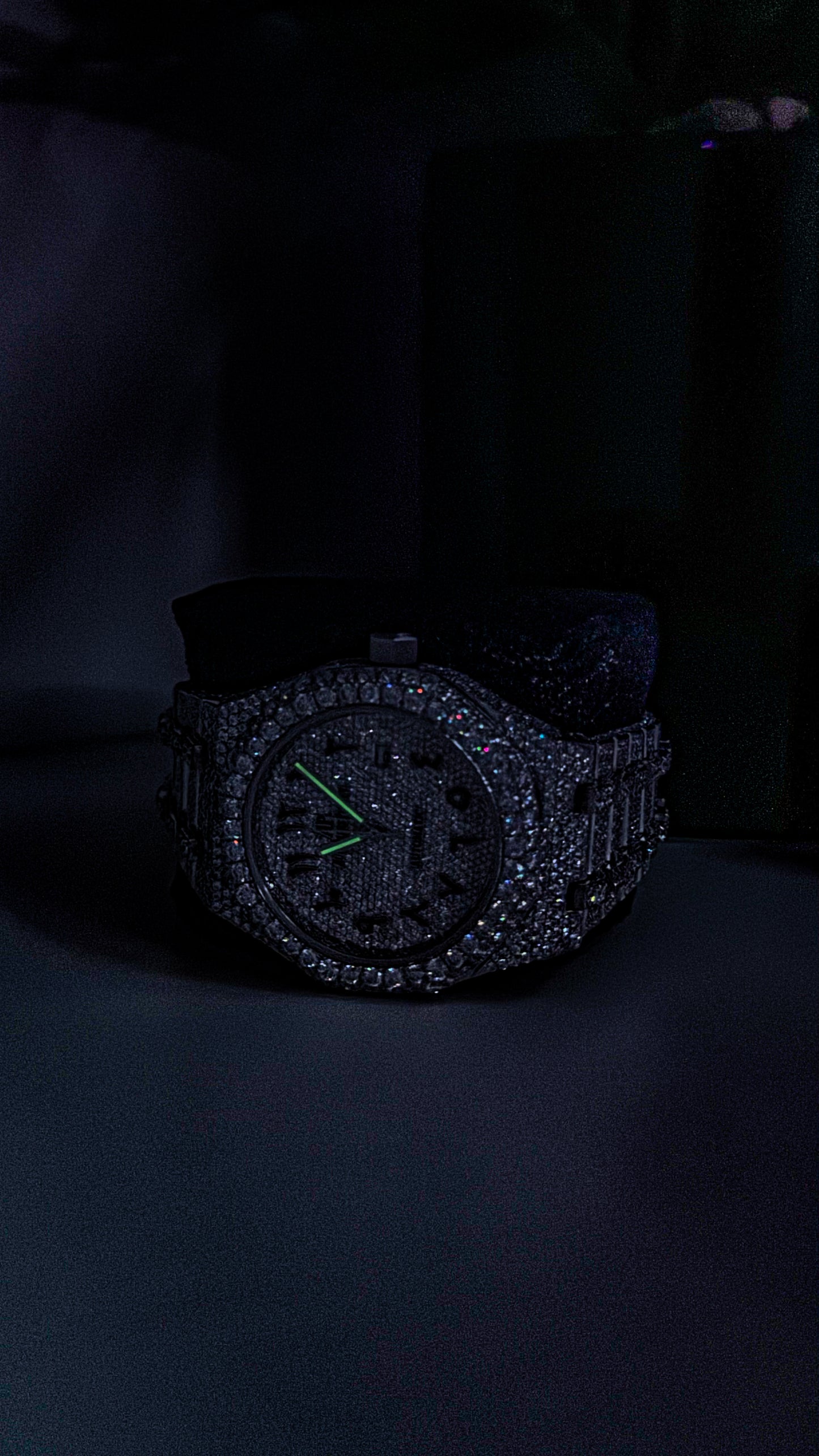 VVS Iced Moissanite Watch