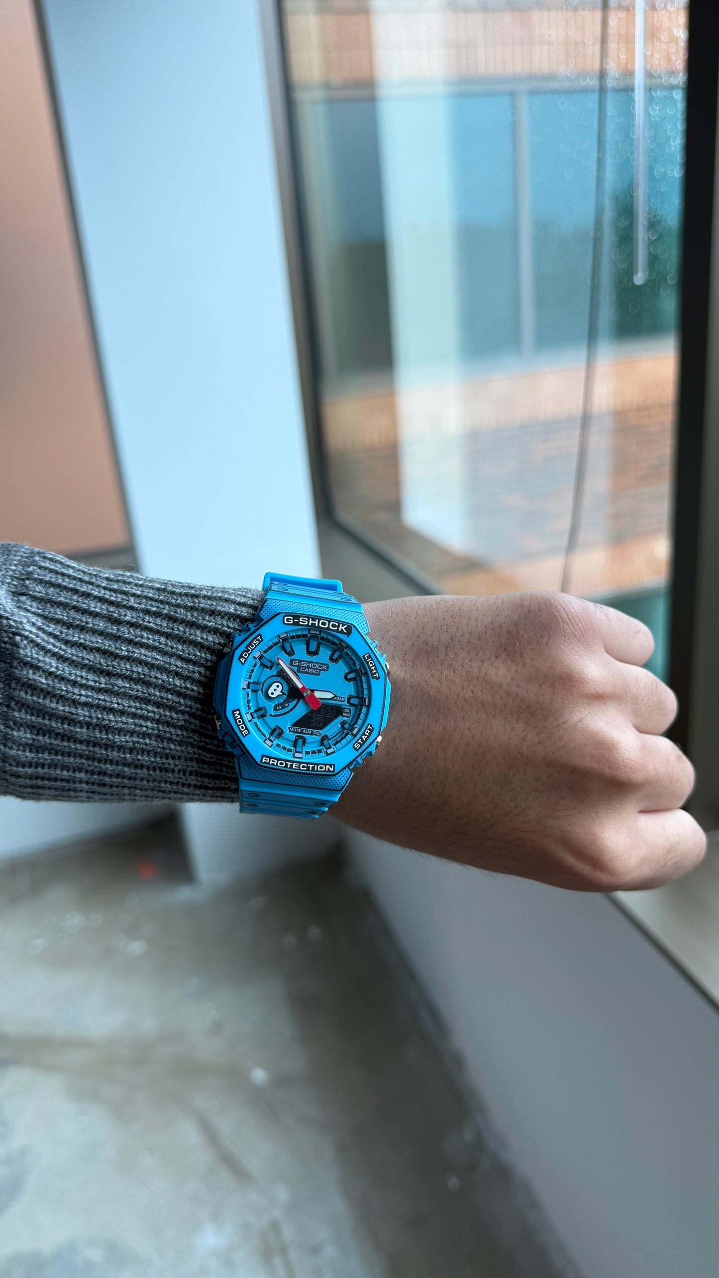 Blue Cartoon G shock