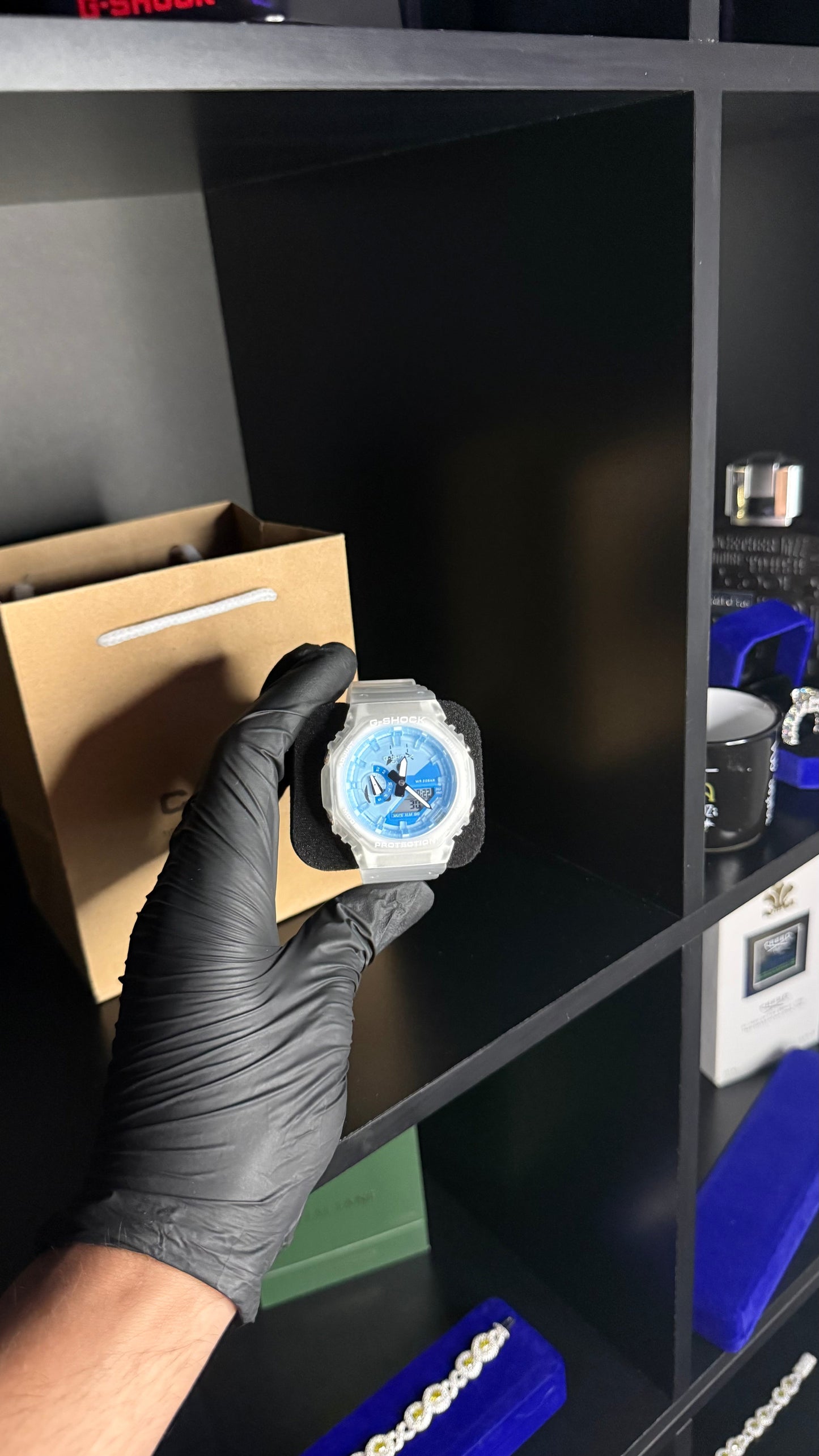 G-Shock Clear Blue Edition