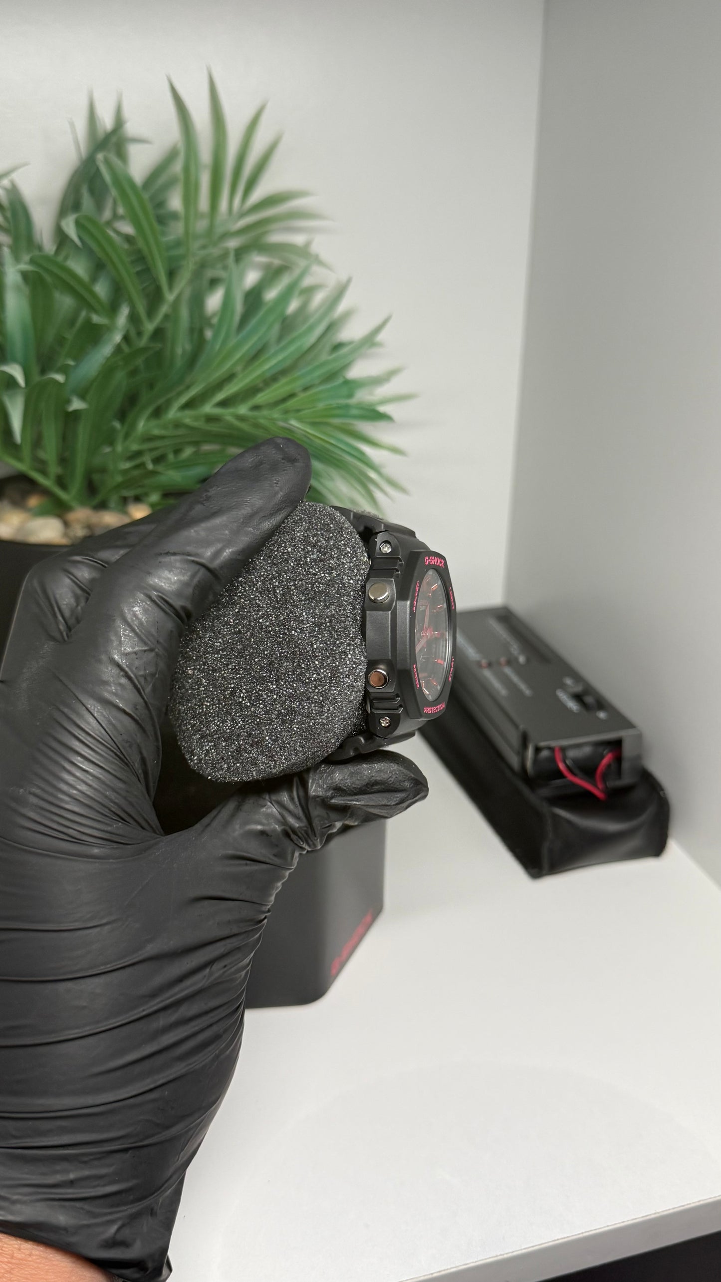 Custom Black and Red Shock 🖤♥️