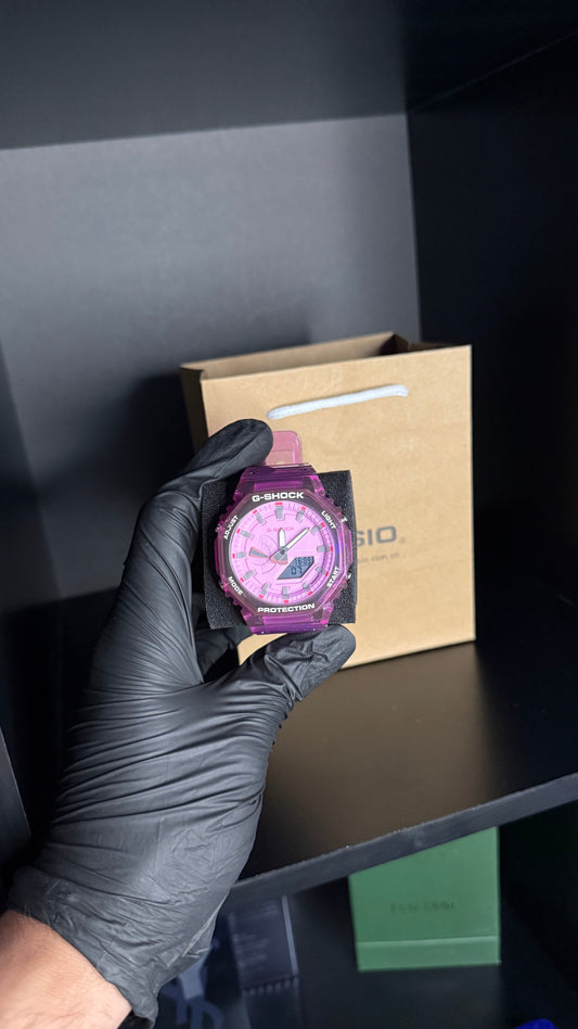 G-Shock Purple Pink Transparent Edition