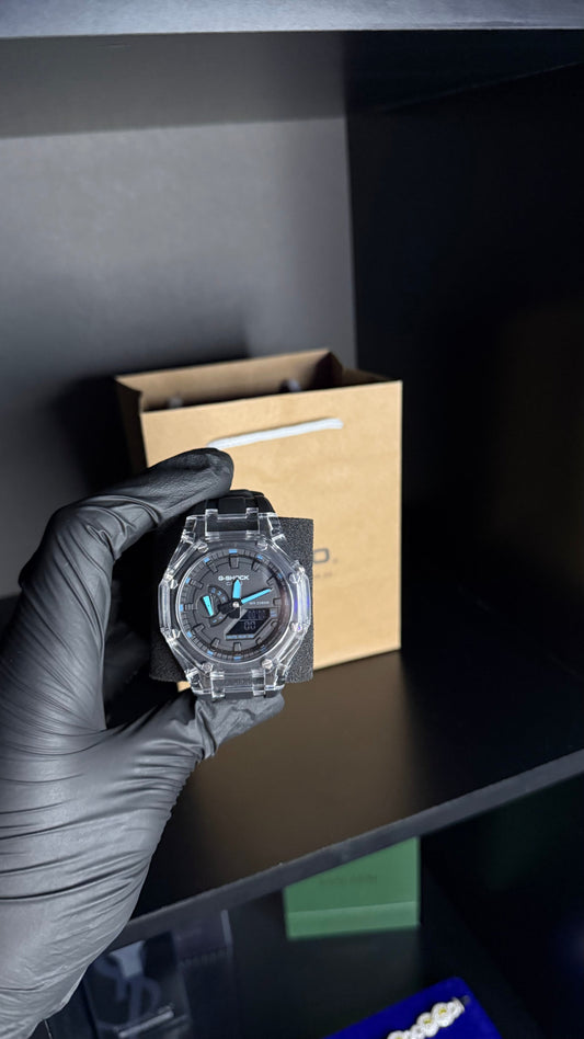 G-Shock Black Blue Transparent Edition