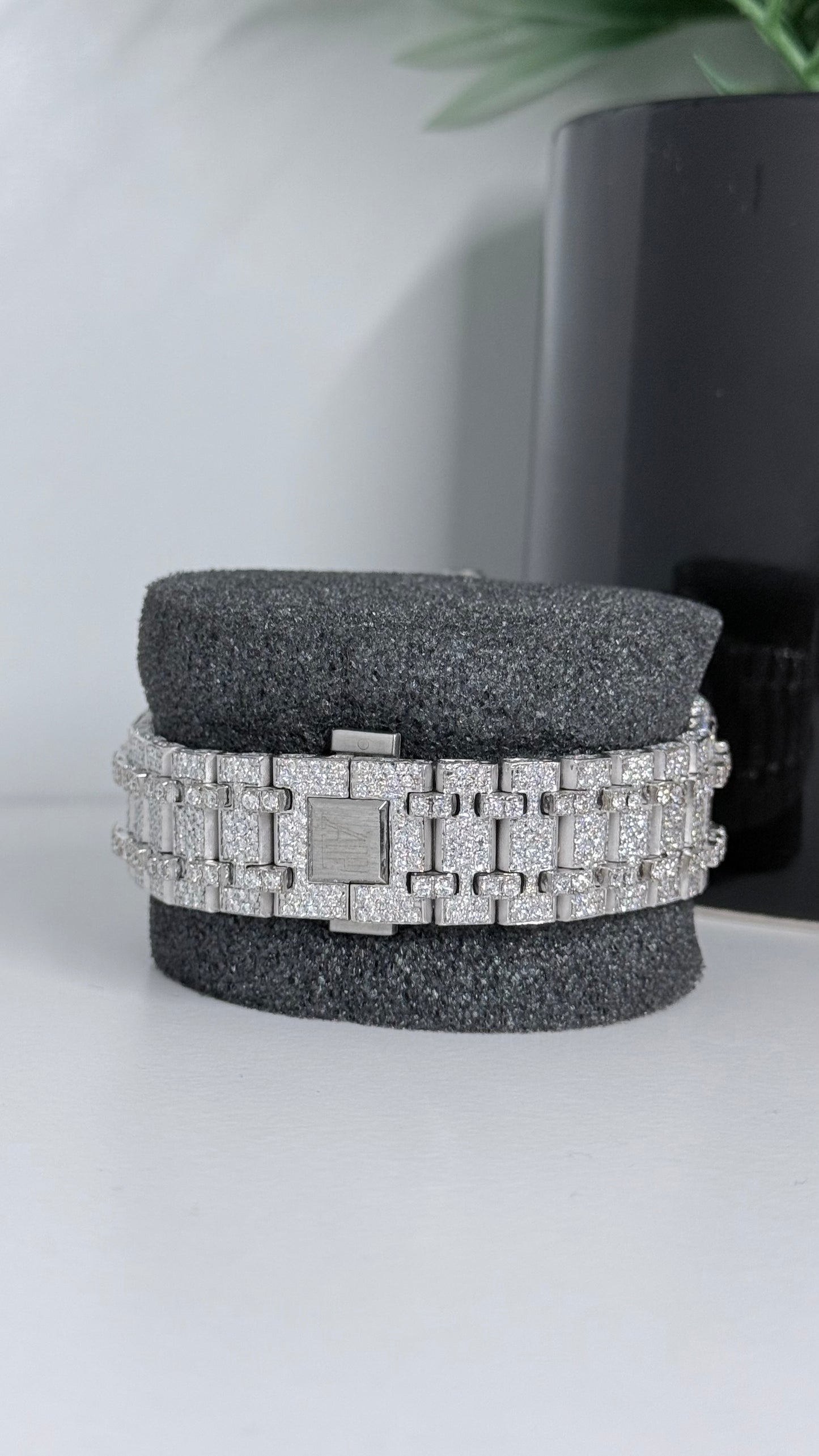 VVS Iced Moissanite Watch