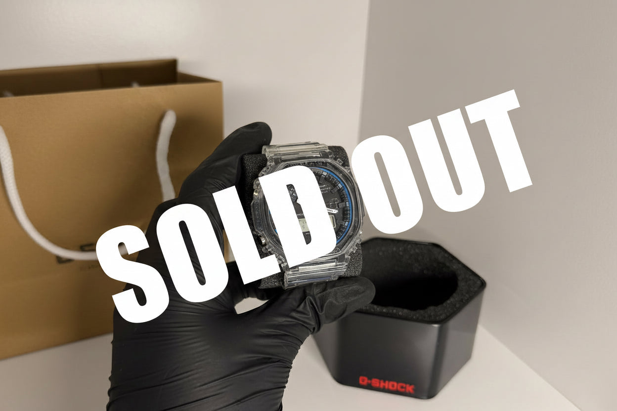 Clear Shock-Style Tactical Watch (Transparent Edition)