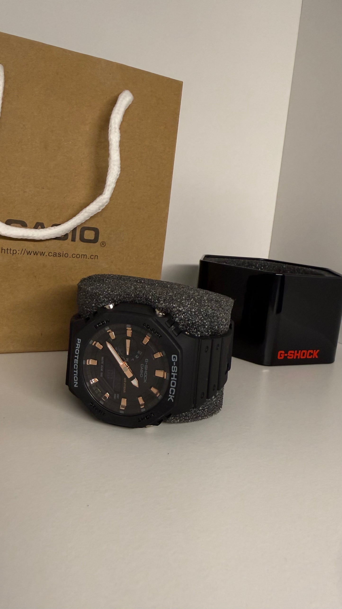 Shock-Style All-Black Tactical Watch (Matte Finish)