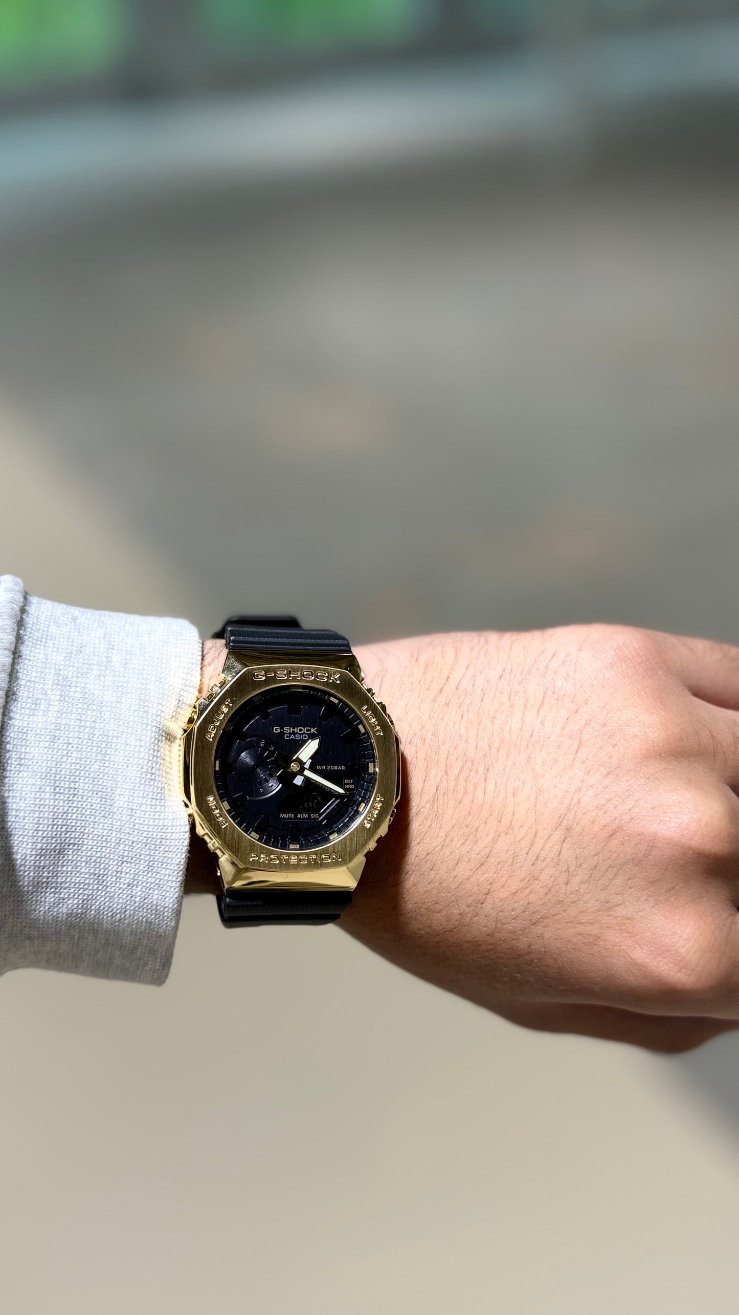 G-Shock Gold & Black Watch