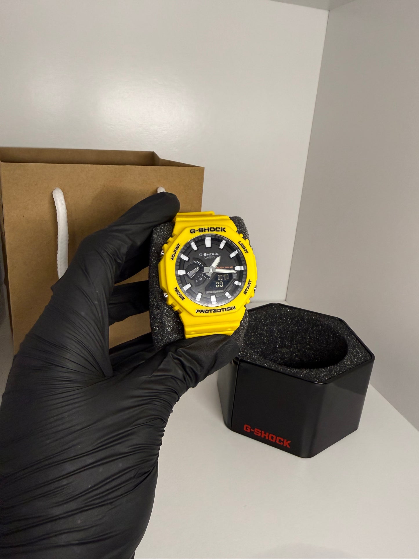 Shock-Style Yellow Tactical Watch (Bold Sport Edition)