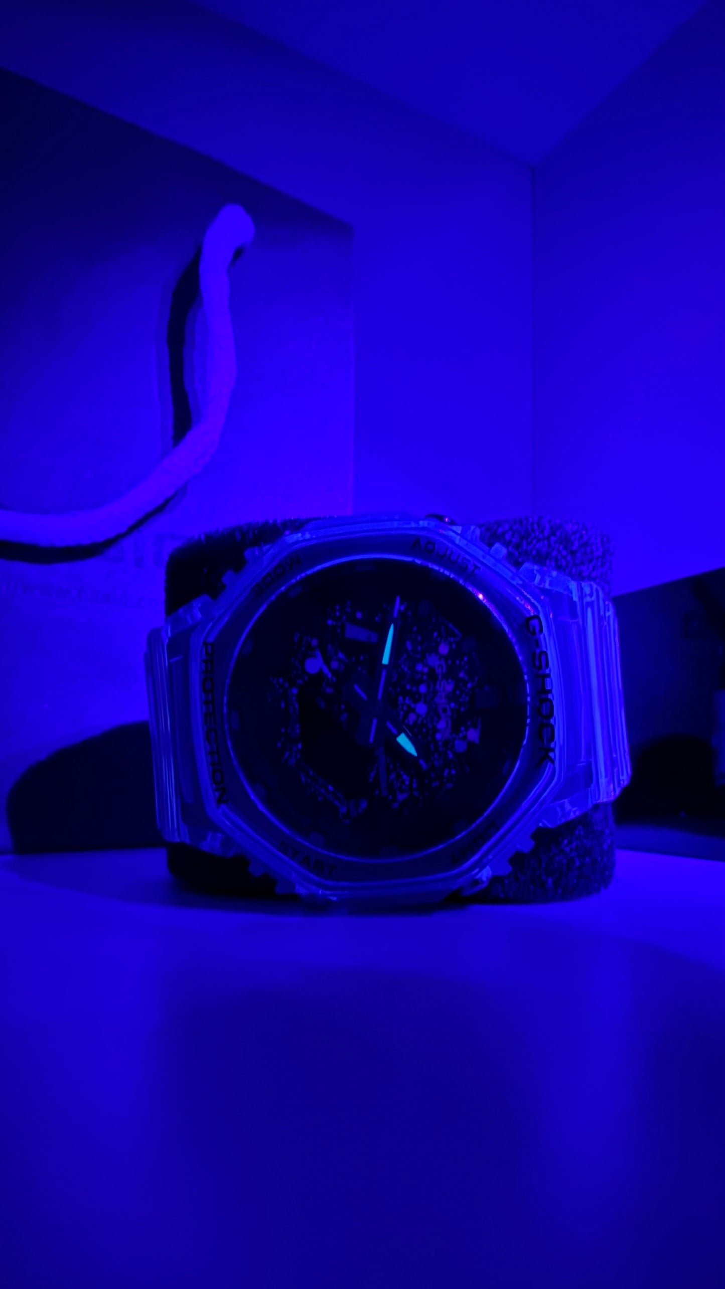 Clear Shock-Style Tactical Watch (Transparent Edition)