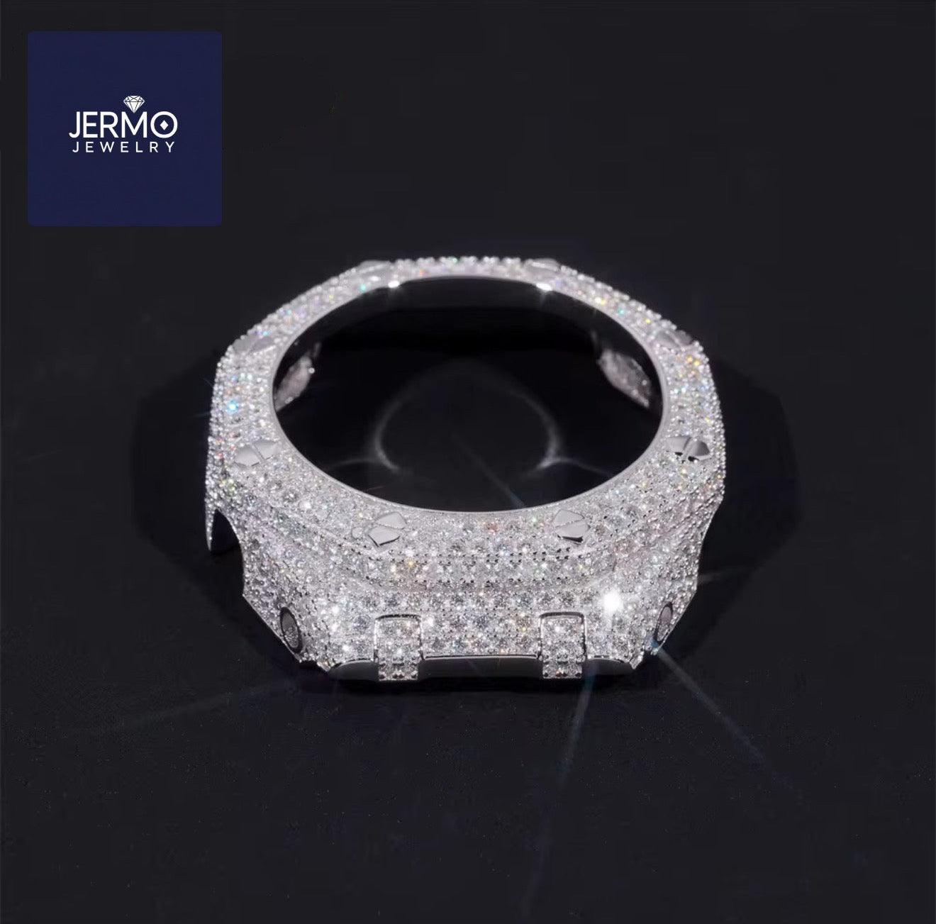 AP style mossainite bezel for GA 2100