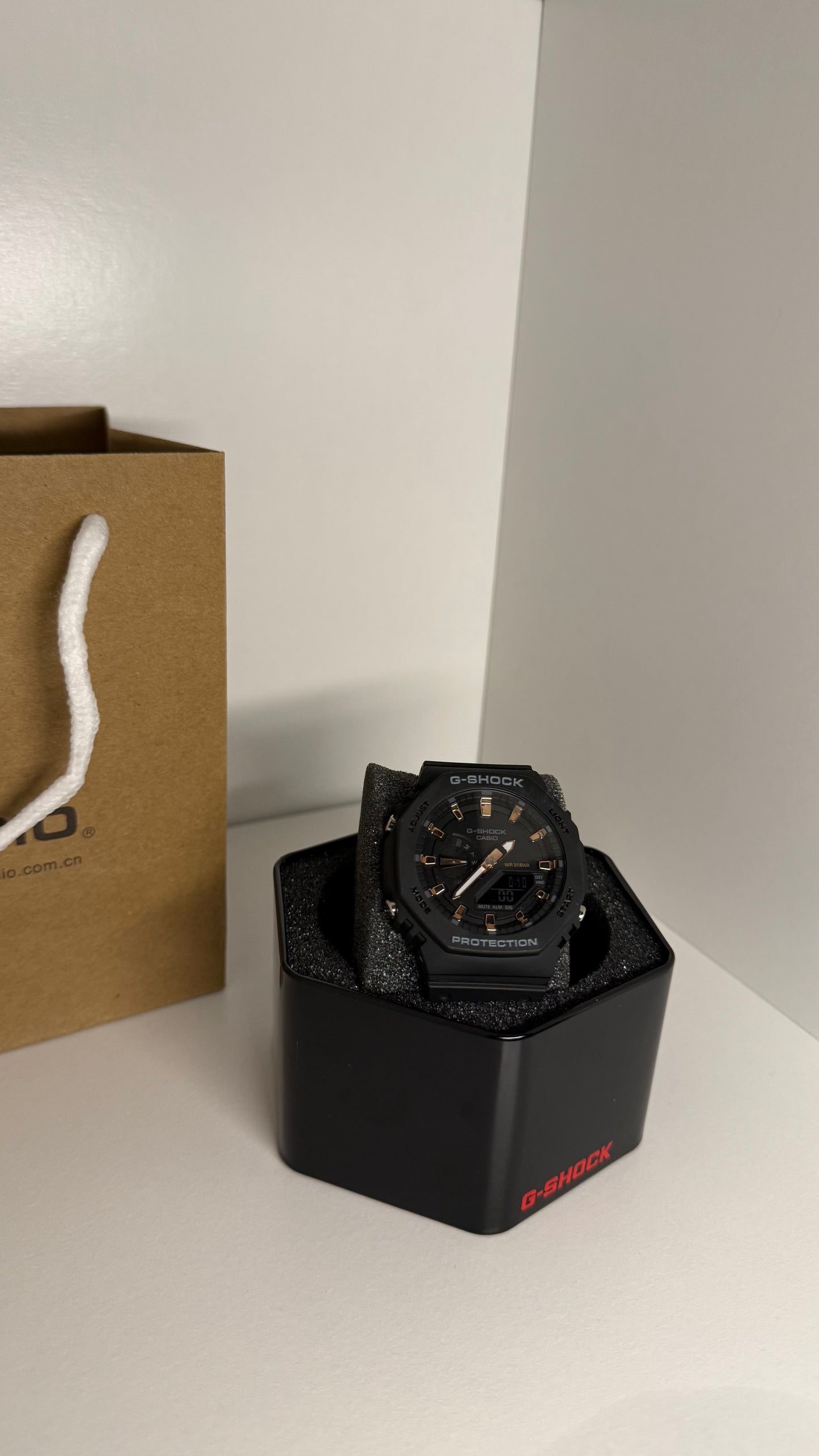 Shock-Style All-Black Tactical Watch (Matte Finish)