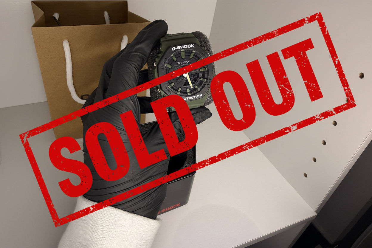 Shock-Style Olive Tactical Watch (Military Green Edition)