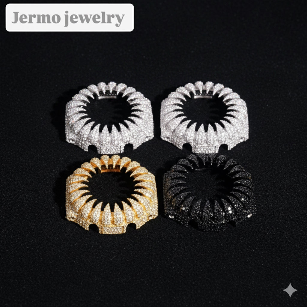 Luxury VVS1 Moissanite Bezel GA2100