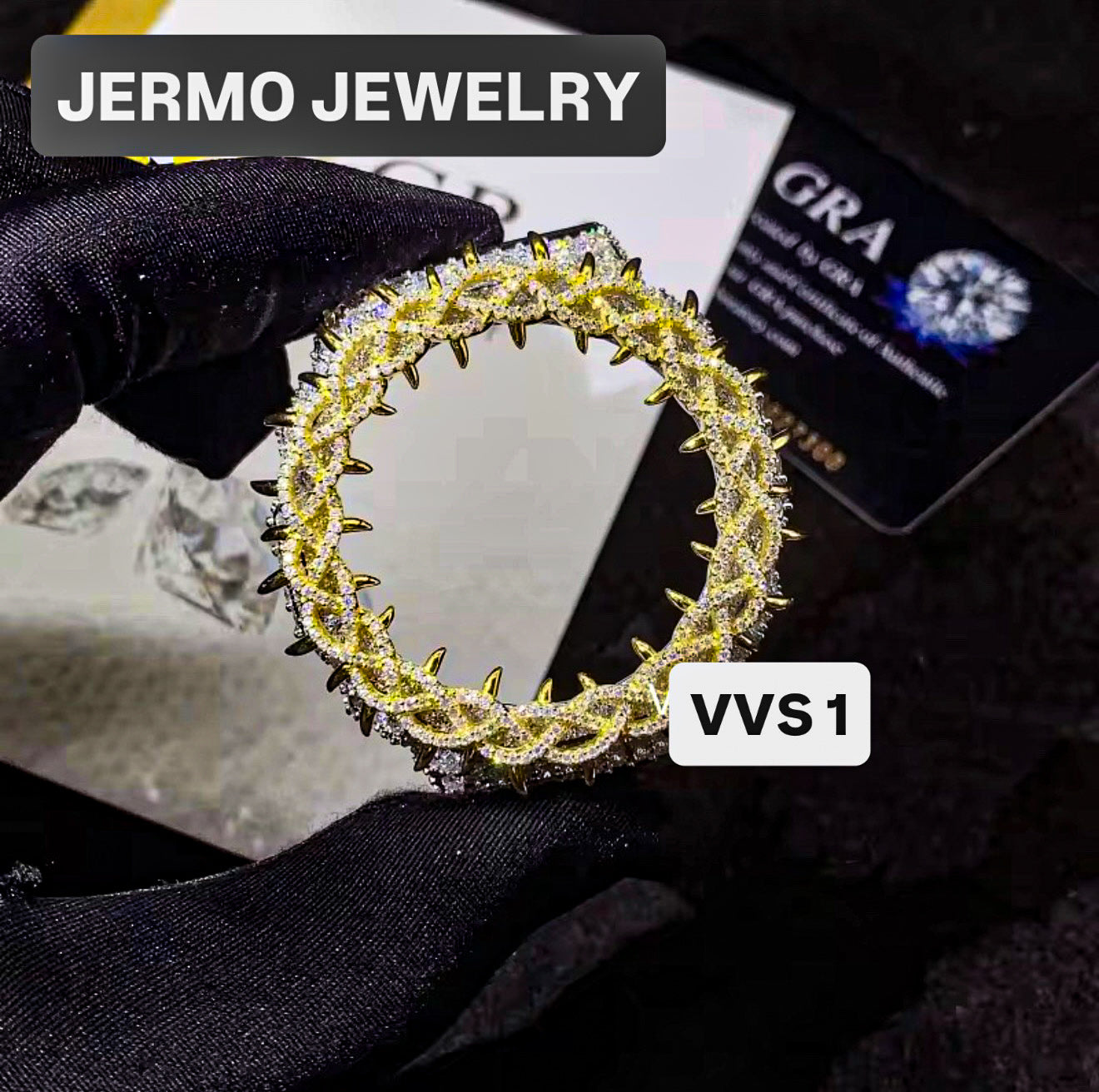 Custom Iced-Out G-Shock GA2100 Bezel VVS1 Moissanite