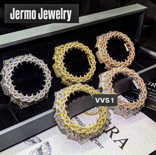 Custom Iced-Out G-Shock GA2100 Bezel VVS1 Moissanite