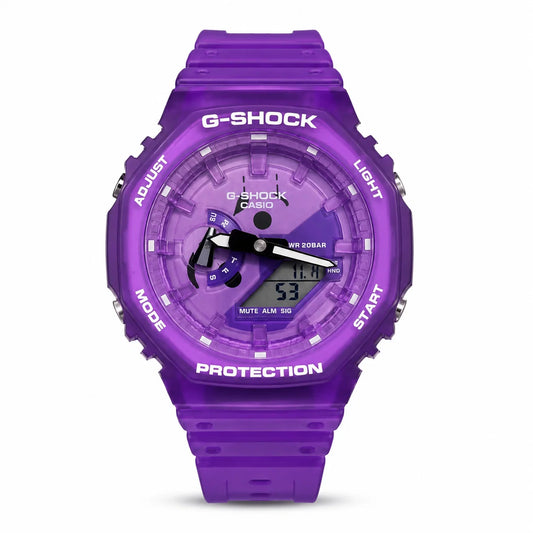 Casio G shock GA-2100 Power Ranger Edition - Purple