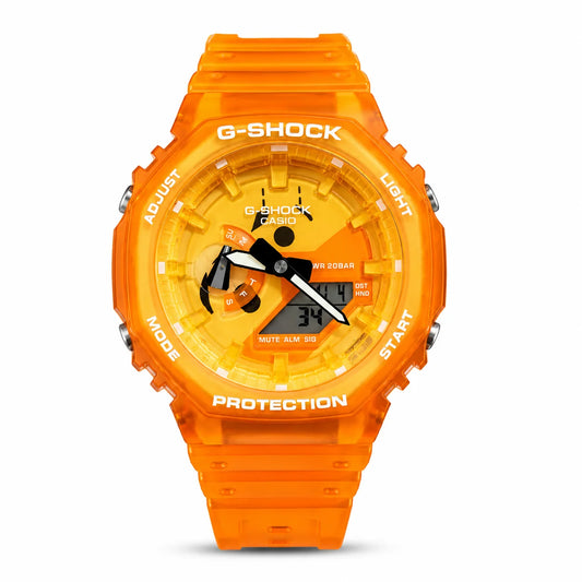 Casio G shock GA-2100 Power Ranger Edition - Orange
