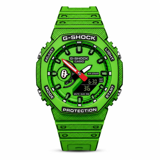 Animated Casio G-Shock GA-2100 - Green