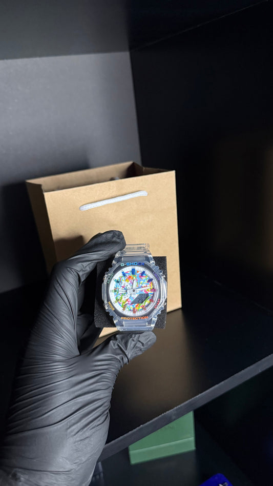 G-Shock Rainbow Multicolor Transparent Edition