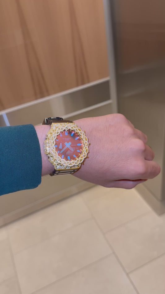UV ICED OUT G SHOCK 🔦 925 Silver