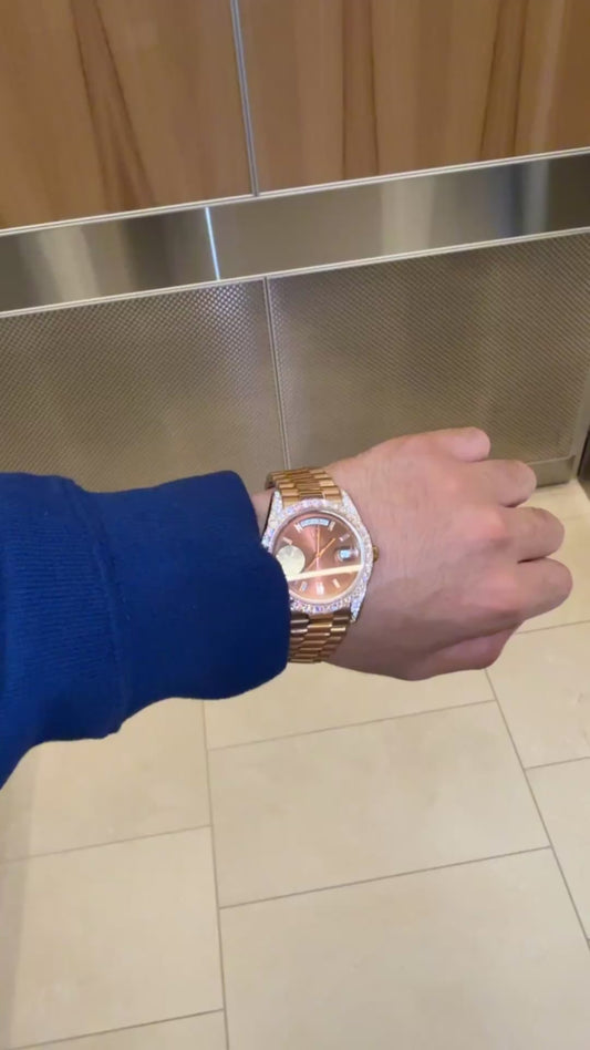 Mocha Presidential Semi Iced Out￼