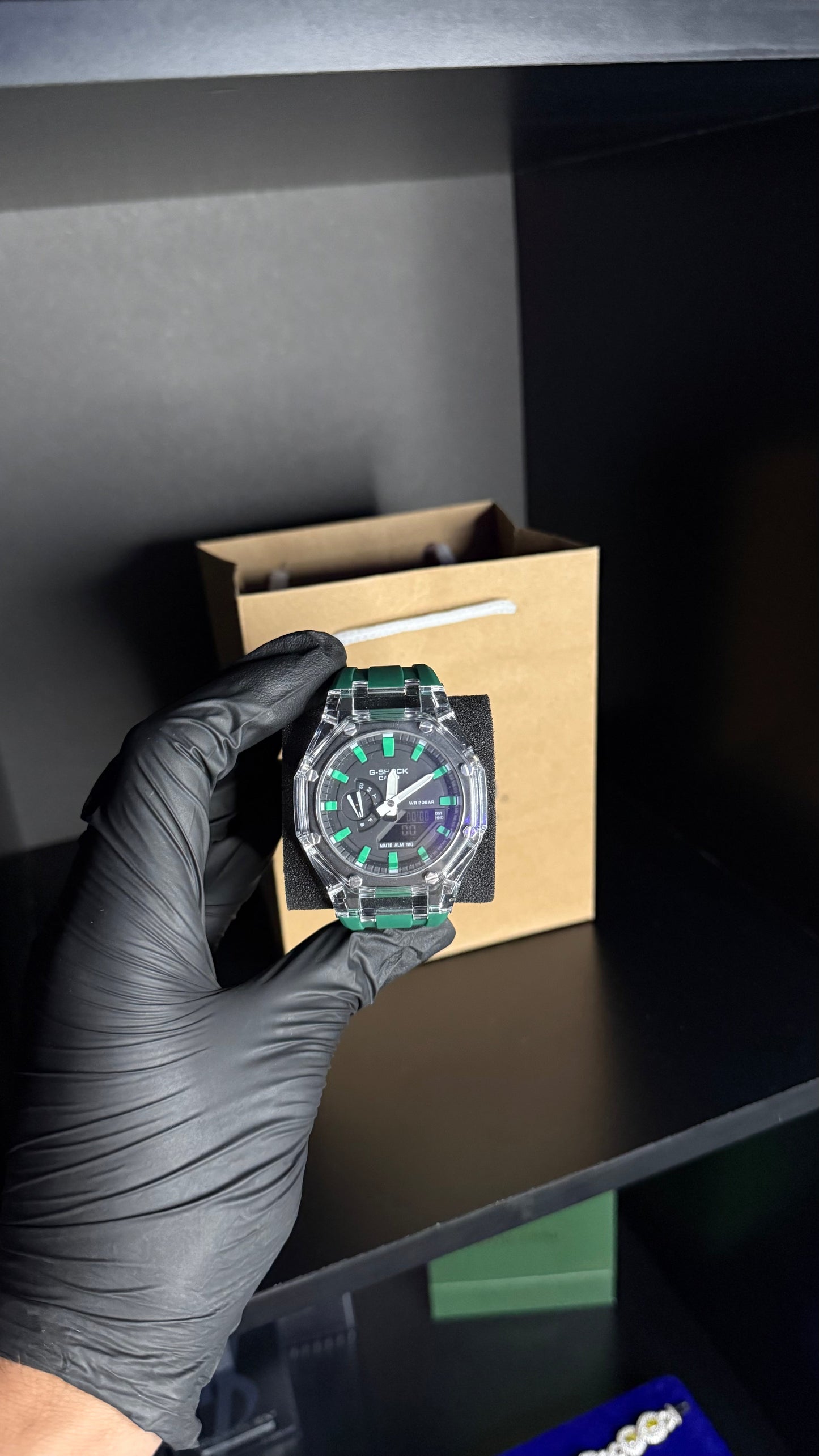 G-Shock Green Crystal Transparent Edition